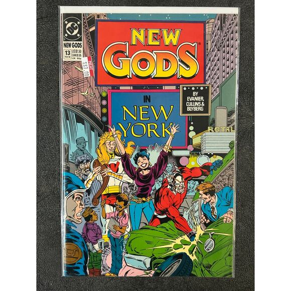 New Gods 3rd Series #7, 8, 10, 11, 12, 13 (1989 DC) Lot of 6 - Picture 7 of 7